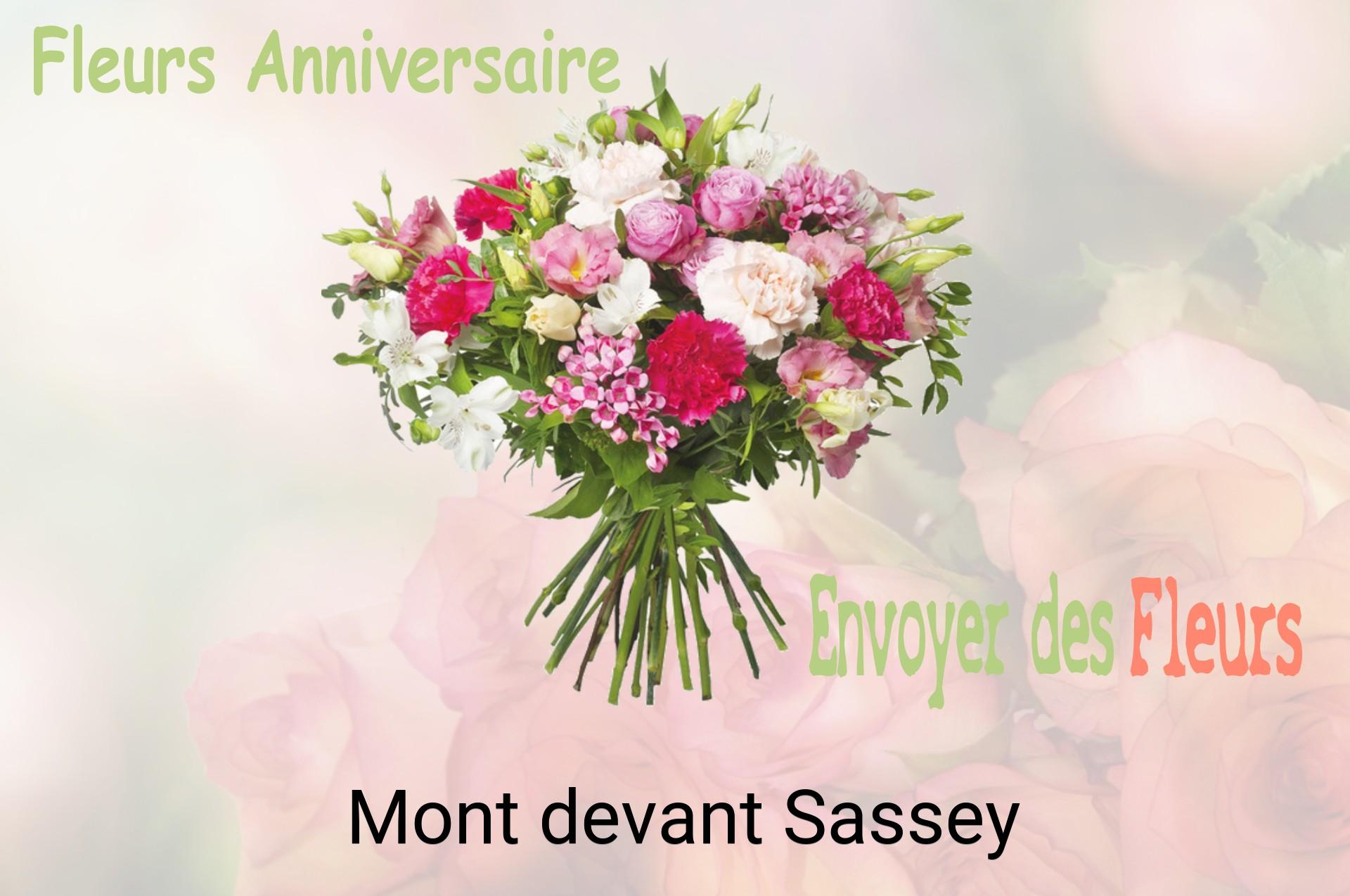 Bouquet de fleurs d’anniversaire livré à Mont-devant-Sassey